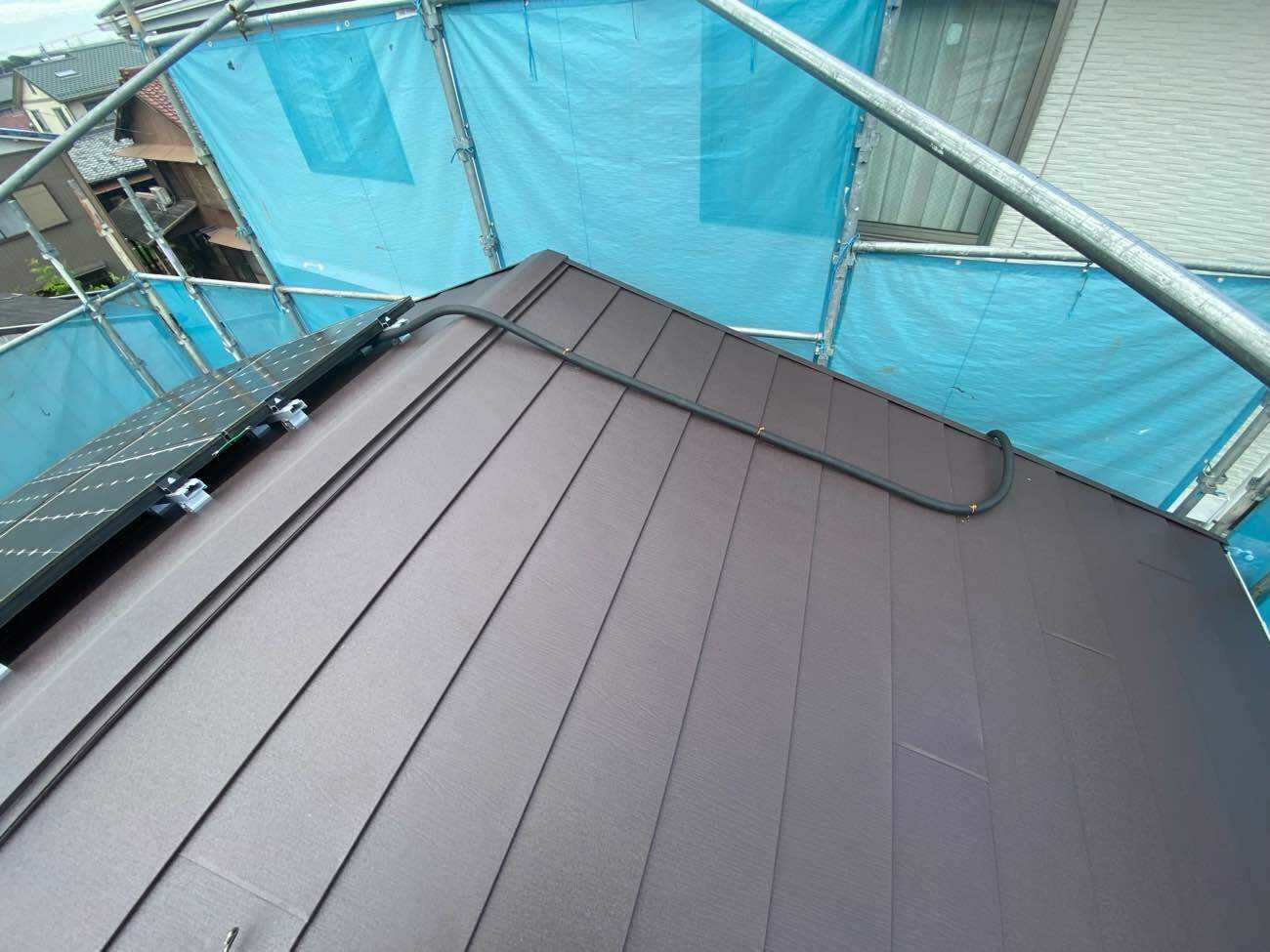 電気配管の支持